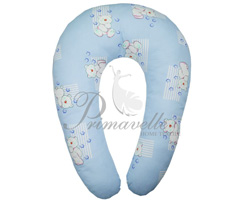 Многофункциональная подушка в форме «подковы» Comfy baby, голубой