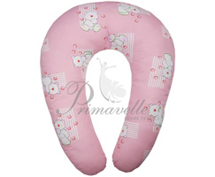 Многофункциональная подушка в форме «подковы» Comfy baby, розовый