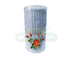 Махровое полотенце Вита с вышивкой "Роуз" 50х90