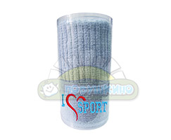 Махровое полотенце Вита 34х70 с вышивкой "Спорт"