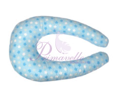 Многофункциональная подушка в форме «подковы» Comfy baby, синий