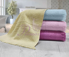 Бамбуковое махровое полотенце Adajio 50х90