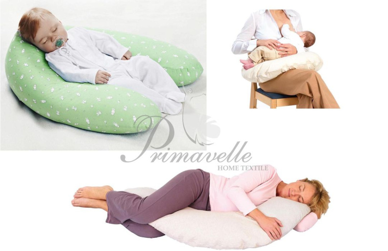 Многофункциональная подушка в форме «подковы» Comfy baby, бирюзовый