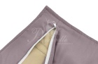 Чехол декоративный на подушку Pallada серо-розовый